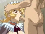 Anime blondie sucks and gets fucked