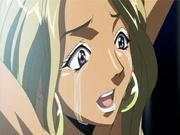Anime blonde gets piss in her mouth