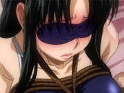 Hentai girl tied up and blindfolded