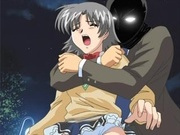 Tied up anime schoolgirl gets boned
