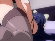 Anime catgirl handcuffed and fucked