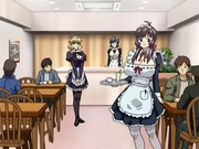 Huge titted anime maids in uniforms