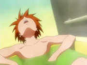 Anime babe gets fondled in the bath
