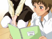 Hentai couple enjoys manga series