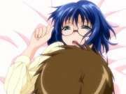 Hentai cutie with glasses gets fucked