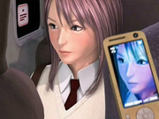 Hentai schoolgirl on the train home