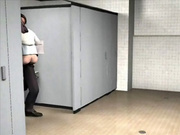 Hentai teen fucked in public toilet