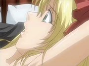 Hentai blondie fingered and licked
