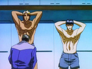 Two hot hentai guys forced to strip naked