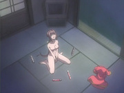 Anime girl mastrubates so hard that shes shits herself