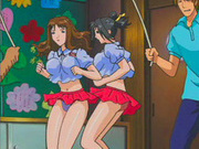 Anime Chicks Jump Ropes Get Whipped