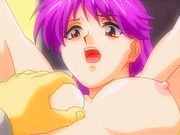 Anime Girl Gets Dildo In Both Holes