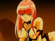 Hot redhead anime girl sucking dick