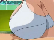 Huge melon hentai girl boobfuck big cock and gets banged