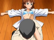 Terriefied hentai young girl gets raped by oldman
