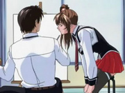 Schoolgirl hentai gets fucked by her horny brother