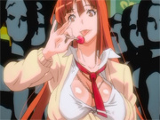 Sexy hot hentai redhead