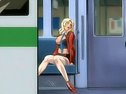 Hentai blondie fucked on the subway