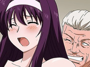 Hentai girl fucked by old man