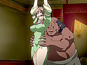 Caught hentai girl fucked by monster