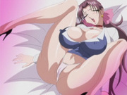 Busty anime skank gets double penetration