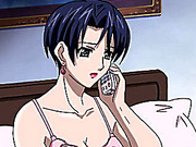 Hentai wife in phone
