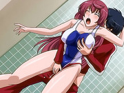 Hentai babe in swimsuit
