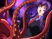 Hentai babe fucked by tentacles