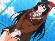 Hentai schoolgirl in uniform