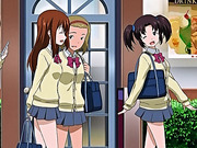 Cute hentai schoolgirls