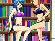 Two hentai girls in their undies