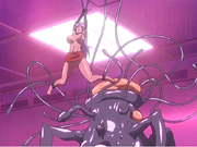 Caught busty anime ghetto hard drilled by monster tentacles