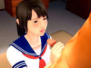 Hentai schoolgirl gets fucked and jizzed