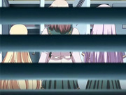 Anime girls changing in locker room