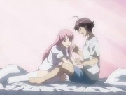 Hentai girl gets her tits fondled and spermed