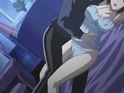 Hentai girl gets fingered and fucked