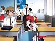Hentai schoolgirl gets fingered
