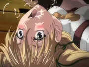 Blonde anime schoolgirl fucked deep