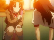 Hentai schoolgirl gets some action