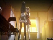 Two horny hentai schoolgirls