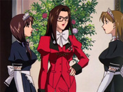 Hentai mistress punishing her maids