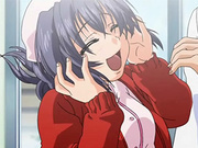 Anime lezbo kissing big titted milf