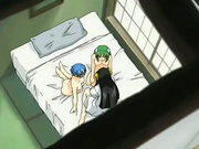 Three hentai girls togheter in bed