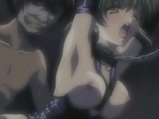 Hentai teenie gets her tits fondled