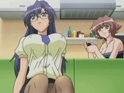 Two hentai girls ready for sex