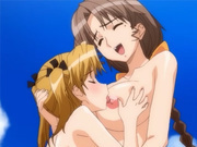 Anime teenie licks lezbos wet pussy