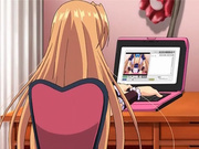 Hentai dickgirl having webcam sex
